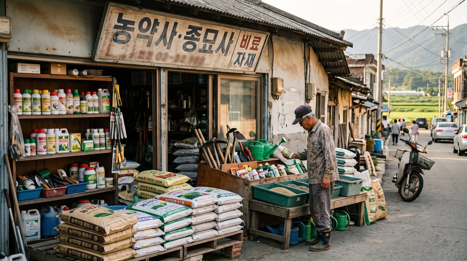 동네 농약방이 사라진다 — 숫자로 보는 농자재 소매시장의 대전환